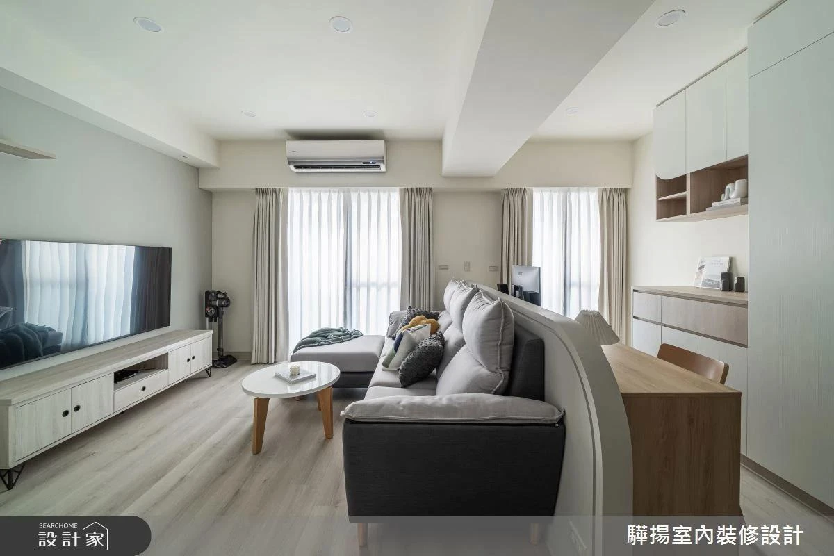 驊揚室內設計案例二：北歐風新婚宅 — 百萬預算內的溫馨與實用